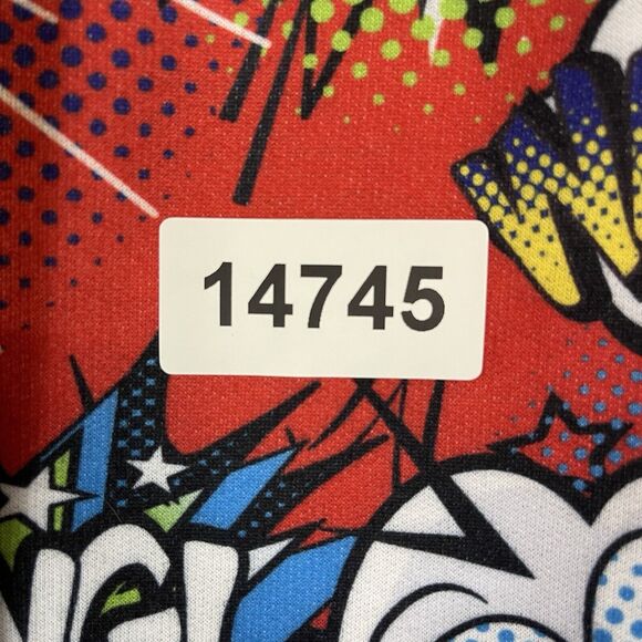 Drill Clothing Co Hoodie Mens Small Multicolor Oh Snap Comic Graphic Print - Picture 13 of 13